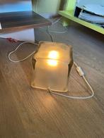 Ikea ice cube iviken glazen tafellamp, Ophalen, Gebruikt