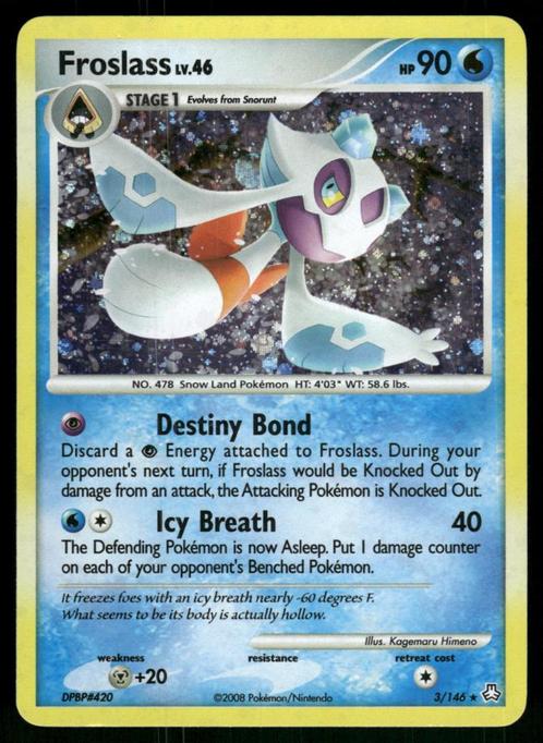Froslass 3/146 - Legends Awakened, Hobby en Vrije tijd, Verzamelkaartspellen | Pokémon, Gebruikt, Verzenden