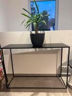 William Winston muurtafel KUBUS 120 cm zwart metaal, Ophalen, Zo goed als nieuw, Metaal