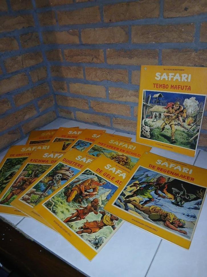 SAFARI W. Vandersteen, Boeken, Stripverhalen, Gelezen, Meerdere stripboeken, Ophalen of Verzenden