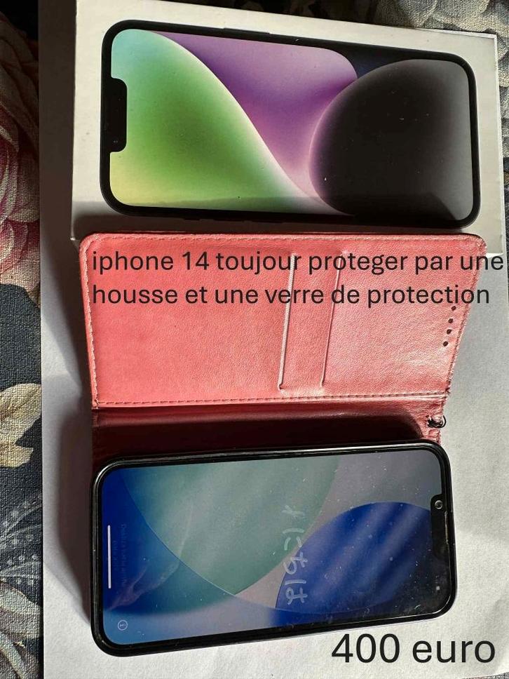 iphone 14, Télécoms, Téléphonie mobile | Apple iPhone, Comme neuf, 128 GB, iPhone 14, Noir, Enlèvement