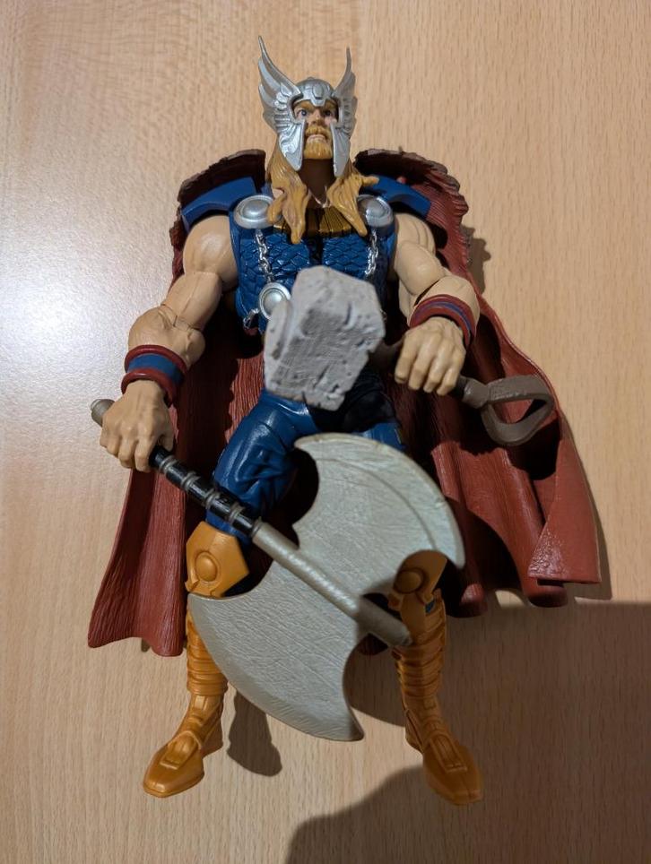 Marvel Legends - King Thor (2006, Blob Series), Verzamelen, Stripfiguren, Zo goed als nieuw, Beeldje of Figuurtje, Superheld, Ophalen of Verzenden