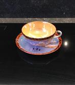 japanees Eggshell porseleinen tas en bordje, Enlèvement ou Envoi, Comme neuf, Porcelaine, Tasse et/ou soucoupe