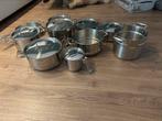 Enorme set aan nieuwe kookpotten, Ophalen of Verzenden, Zo goed als nieuw