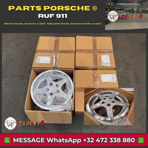 RUF-set met 4 wielen — Porsche 911 Afmetingen: 9J + 8J x 17", Auto-onderdelen, Overige Auto-onderdelen, Oldtimer onderdelen, Porsche