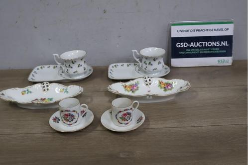 Mix van 10-Stuks Vintage Duits Porselein Servies, Huis en Inrichting, Keuken | Servies