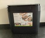 Panasonic SD-R2530KXE + Domo snijbroodmachine, Elektronische apparatuur, Broodbakmachines, Gebruikt, Kijkvenster, 400 tot 800 gram deeg