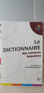 Le dictionnaire des sciences humaines, Ophalen of Verzenden, Zo goed als nieuw, Overige niveaus, Overige vakken