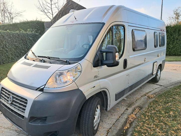 Roller Team livingstone Fiat 120pk bouwj '2008 airco TV, Caravans en Kamperen, Mobilhomes, Particulier, tot en met 4, Buscamper of Camperbus