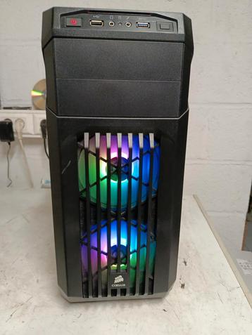 Gaming PC met i7 cpu, windows 11, 16 GB ram, SSD, RX 570 8GB beschikbaar voor biedingen