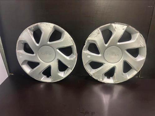 2 Dacia Sandero Logan 15" wieldop, Auto diversen, Wieldoppen, Gebruikt, Ophalen of Verzenden
