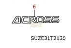 Suzuki Across (9/20-) (A5Z) 	embleem tekst "Cross" op achter, Auto-onderdelen, Verzenden, Nieuw, Suzuki