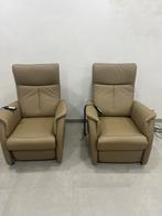 Elektrische relaxfauteuils met opstafunctie, leder, Ophalen, Zo goed als nieuw, Leer, Relaxzetel relax fauteuil relax zetel relaxfauteuil relaxstoel