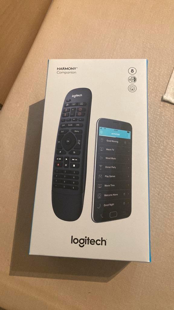 Logitech Harmony Companion, Audio, Tv en Foto, Afstandsbedieningen, Game console, Pc, Tv, Ophalen