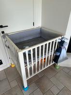 Babypark + matras, Ophalen, Gebruikt, Vierkant, In hoogte verstelbaar