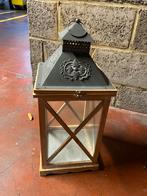 Lanterne, Jardin & Terrasse, Éclairage extérieur, Enlèvement, Comme neuf, Bois