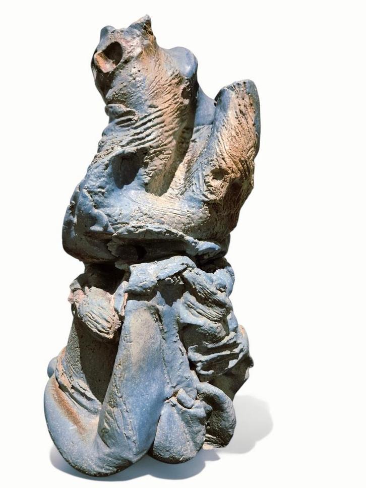 Uniek keramisch kunstwerk – Hans Ruesink (1996) – Gesigneerd, Antiek en Kunst, Kunst | Beelden en Houtsnijwerken, Ophalen of Verzenden