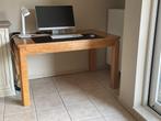 massieve zware tafel (!) met 4 bijpassende stoelen, Ophalen, Gebruikt, 100 tot 150 cm, 50 tot 100 cm