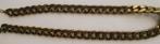 massive halsketting 47cm lang 92 gram, Ophalen of Verzenden, Gebruikt, Goud, Overige materialen