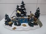Luville Item  -- geese in the water scenery  --  600061, Diversen, Kerst, Ophalen of Verzenden