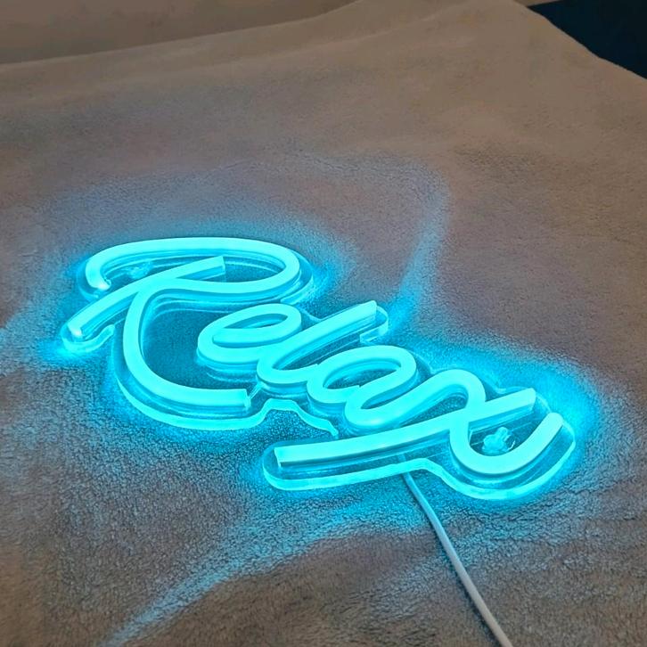 "Relax" decoratie licht, Huis en Inrichting, Lampen | Overige, Zo goed als nieuw, Ophalen