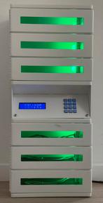 Oplaad locker,  6 deuren met persoonlijk instelbare code, Zakelijke goederen, Horeca | Meubilair en Inrichting, Ophalen, Gebruikt