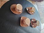 Espressotasjes en bordjes, Ophalen, Keramiek, Zo goed als nieuw, Overige stijlen