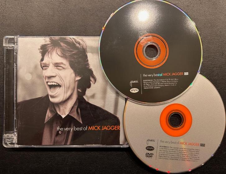 MICK JAGGER - The very best of Mick ( CD & DVD ), Cd's en Dvd's, Cd's | Rock, Zo goed als nieuw, Poprock, Verzenden