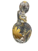 19e-eeuwse Baccarat-geëmailleerde gouden kristallen karaf, Ophalen of Verzenden