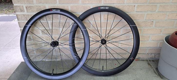 Swiss Side Hadron 2 Ultimate500 DT Swiss Carbon fietswielen, Fietsen en Brommers, Fietsonderdelen, Zo goed als nieuw, Racefiets