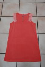 Schitterende rechte jurk van KILIBI in kleine zalm, maat S, KILIBBI, Ophalen of Verzenden, Roze, Zo goed als nieuw