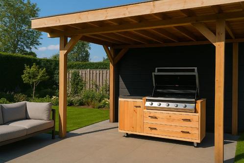 buitenkeuken, Tuin en Terras, Buitenkeukens, Nieuw, Gas, Inbouw, Ophalen