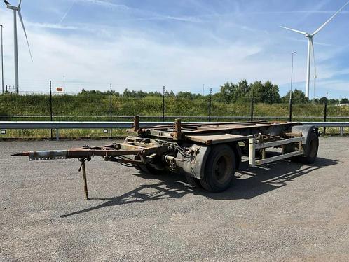 1996 Floor FLA10 Container Aanhanger Kipper WP-78-LG, Auto's, Vrachtwagens, Bedrijf, Aanhangers en Opleggers, Overige brandstoffen