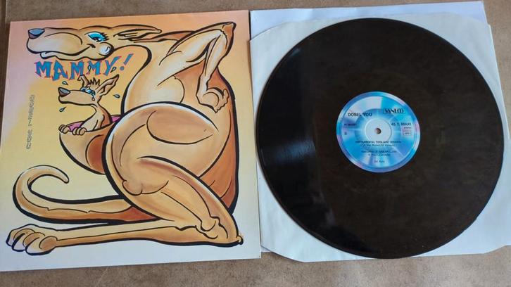 Dobel You ‎– Mammy -Vinyl, 12", 45 RPM,, Cd's en Dvd's, Vinyl | Dance en House, Zo goed als nieuw, Ophalen of Verzenden