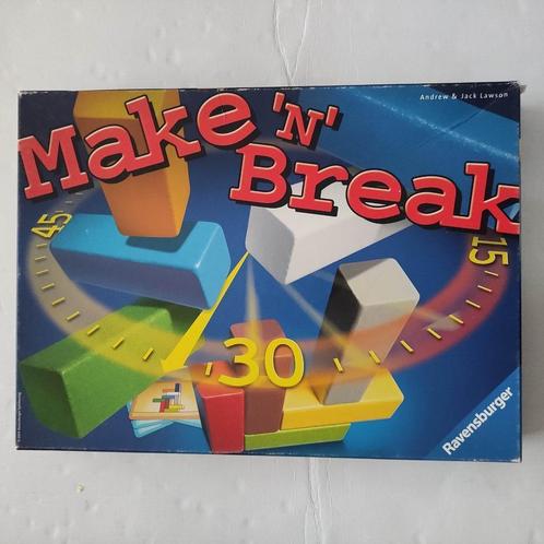 Make 'n Break - volledig, Hobby & Loisirs créatifs, Jeux de société | Autre, Utilisé, Enlèvement ou Envoi