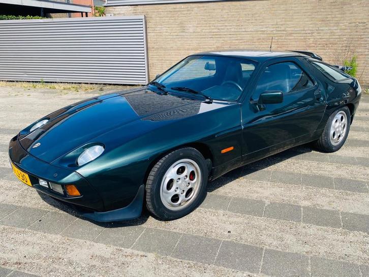 Porsche 928 4.7 S Coupé automaat 1985, Auto's, Porsche, Te koop, Benzine, Coupé, 2 deurs, Automaat, Groen, Achterwielaandrijving