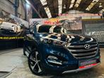 Hyundai Tucson 2.0 crdi 4wd boîte auto 10/2017 full options, Auto's, 1995 cc, 4 cilinders, Blauw, Leder