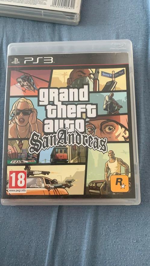 Grand Theft Auto : San Andreas, Games en Spelcomputers, Games | Sony PlayStation 3, Zo goed als nieuw, Avontuur en Actie, Vanaf 18 jaar