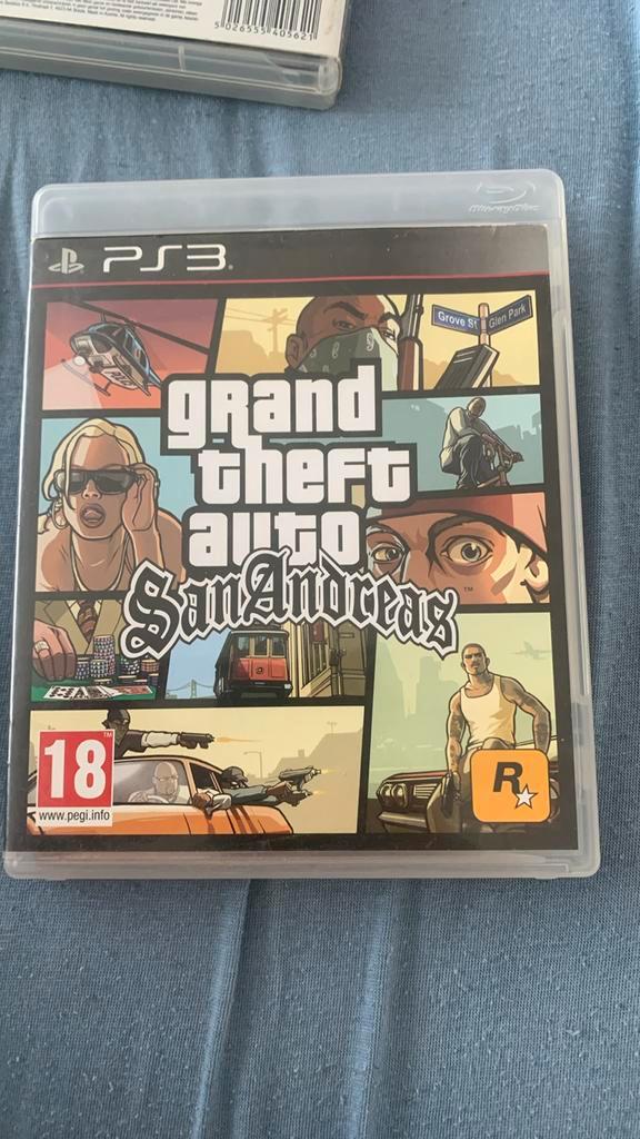Grand Theft Auto : San Andreas, Games en Spelcomputers, Games | Sony PlayStation 3, Zo goed als nieuw, Avontuur en Actie, Vanaf 18 jaar