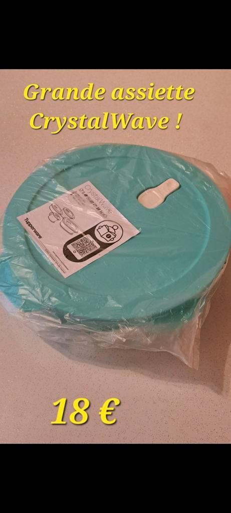 CrystalWave compartimenté, Maison & Meubles, Cuisine| Tupperware, Neuf, Récipient ou Bol, Vert, Envoi
