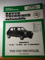 RTA - Renault 5  - Revue technique automobile, Enlèvement ou Envoi