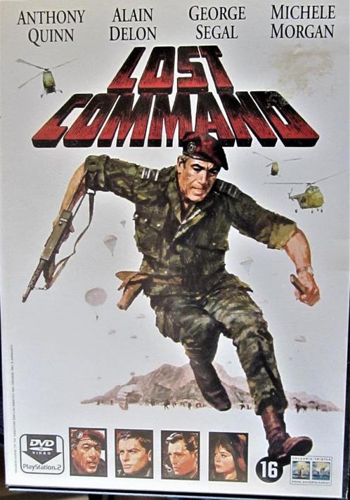 DVD OORLOG- LOST COMMAND (ANTHONY QUINN- ALAIN DELON-1966, CD & DVD, DVD | Action, Utilisé, Guerre, Tous les âges, Enlèvement ou Envoi