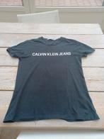Calvin Klein Jeans t-shirt zwart. Mt. S, Comme neuf, Noir, Taille 46 (S) ou plus petite, Enlèvement ou Envoi