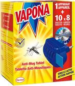 Vapona anti mug (apparaat en 28 tabletten), Ophalen, Zo goed als nieuw, Ongediertebestrijding