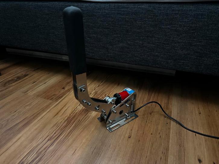 Simracing handrem, Computers en Software, Joysticks, Zo goed als nieuw, Ophalen of Verzenden