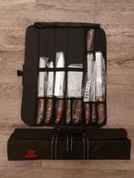 Royal Swiss keukenmessenset 9-delig, Nieuw, Ophalen of Verzenden, Bestekset, Inox of Chroom