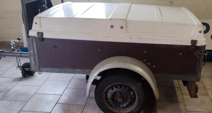 Remorque avec couvercle amovible, Autos : Divers, Remorques, Enlèvement ou Envoi