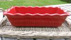 Cake bakvorm Emile Henry cakevorm rood, Ophalen of Verzenden, Zo goed als nieuw