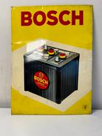 BOSCH Accu oud reclamebord, Verzamelen, Merken en Reclamevoorwerpen, Ophalen of Verzenden, Gebruikt, Reclamebord