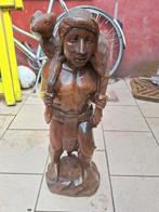 Houten Indian, Ophalen